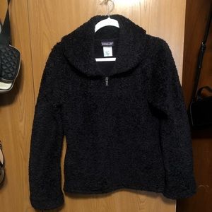 Patagonia Curly Q synchilla Zip Up Jacket